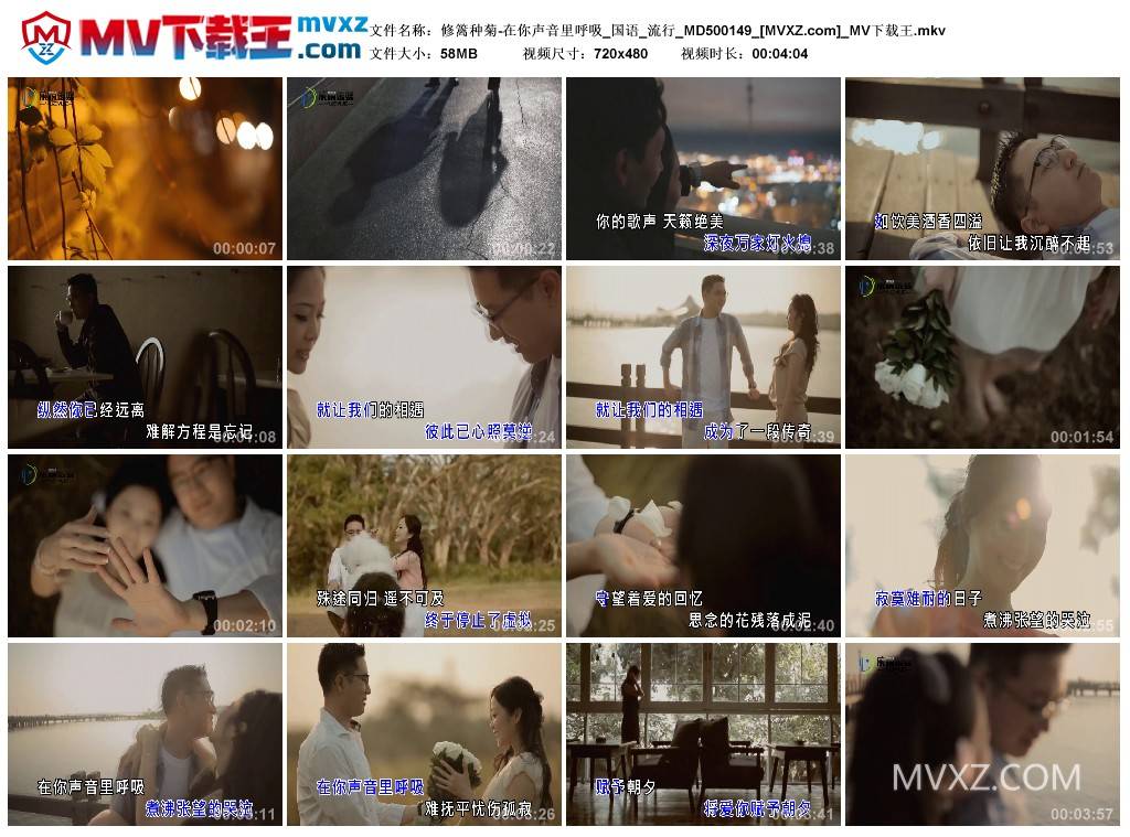 修篱种菊-在你声音里呼吸_国语_流行_MD500149
